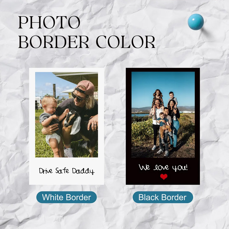 Personalized Car Visor Photo Clip Picture Frame Father's Day Gift for Him