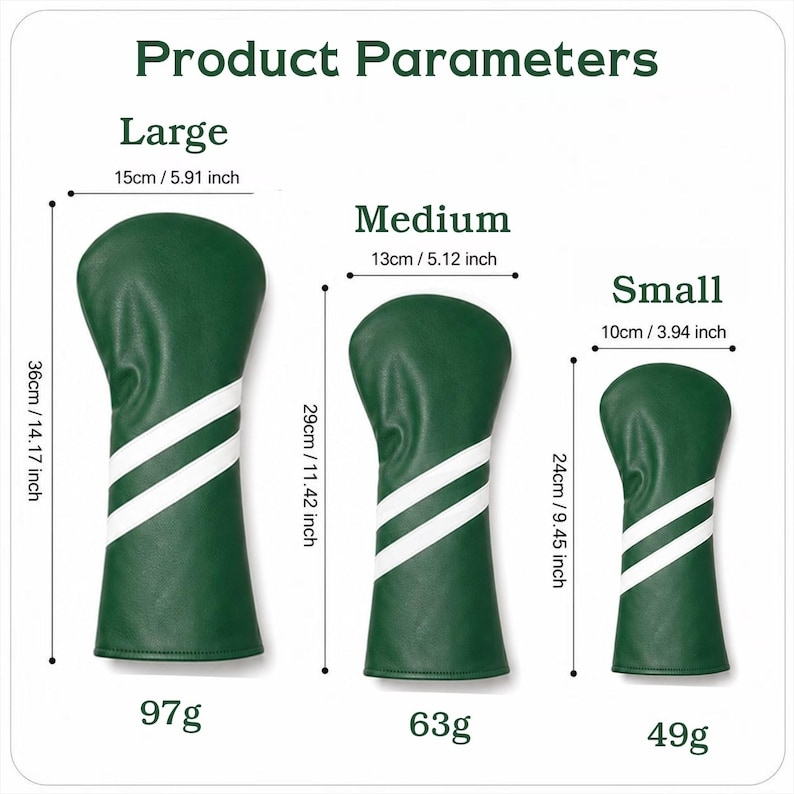 Personalized Golf Club Headcovers – Style His Swing with His Name