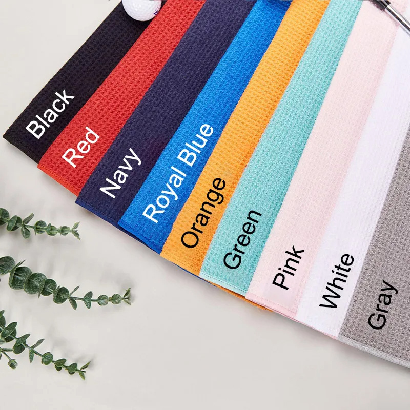 Personalized Sports Towels with Custom Name, Number, and Icon for Fans