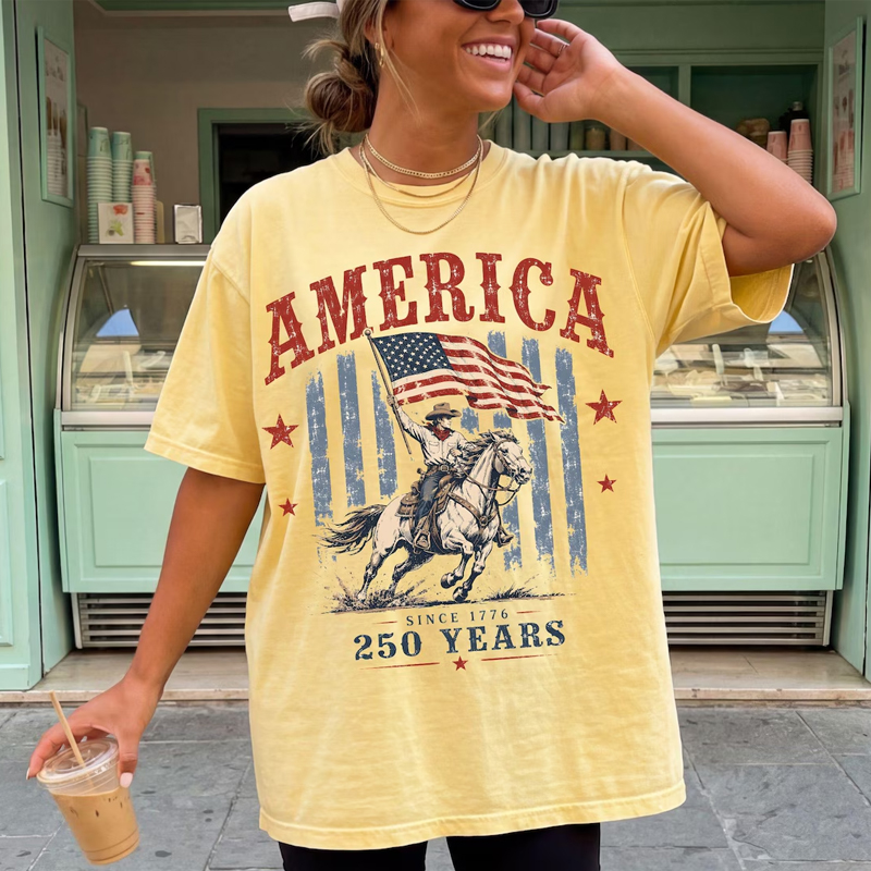 250th USA Anniversary T-Shirt Independence Day Gift 250 Years 4th of July Tshirt US 250 Years