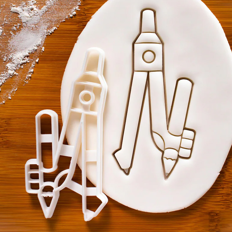 Personalized Math Symbol Baking Tool 3D Printed Baking Tool Craft Stamp for Geek Lover