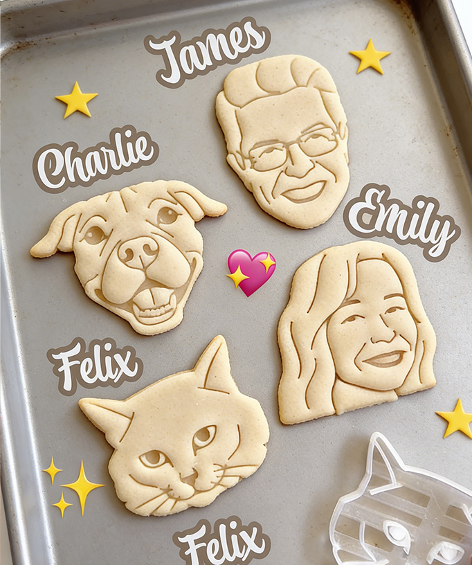 Personalized Face Photo Cookie Cutter Funny Cookie Gift Wedding Gift Custom Face Photo Gift Face Cookie Cutter Valentine's Day Gift 