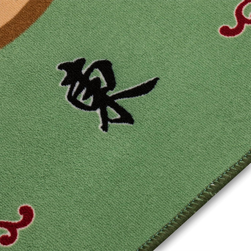 Table Cover for Mahjong Poker Card Games Board Games Tile Game and Dominoes 31.1 Inches Roll up Gaming Mat Synthetic Fiber Felt and Rubber Surface Travel Portable Playing