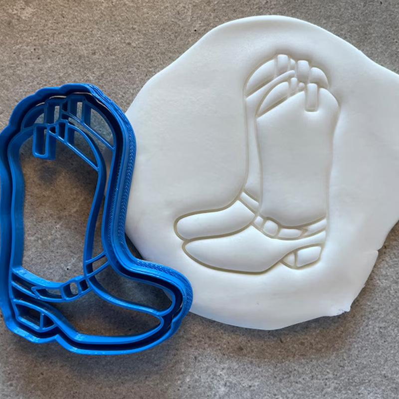 Personalized Horse Cowboy Western Cookie Cutter Gift For Horse Lover Barn Owner Cutter 3D Printed Baking Supplies Fondant Tool Craft Stamp for Equestrian Lovers