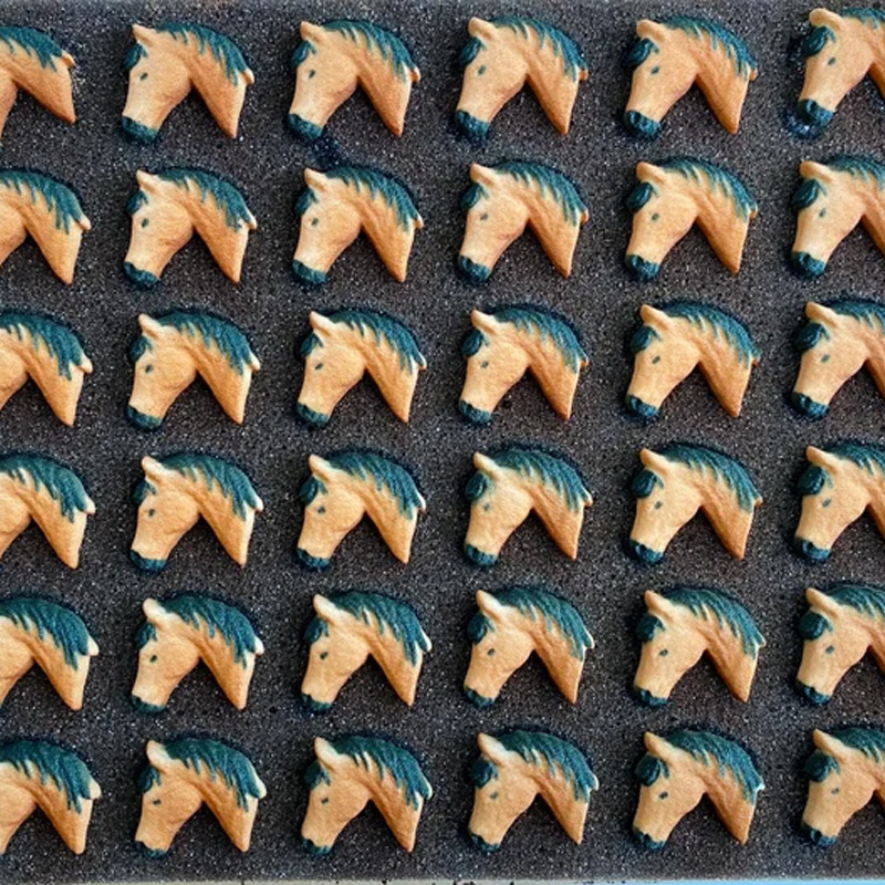 Personalized Horse Cowboy Hat Horseshoe Cookie Cutter Gift For Horse Lover Barn Owner Cutter 3D Printed Baking Supplies Fondant Tool Craft Stamp for Equestrian Lover