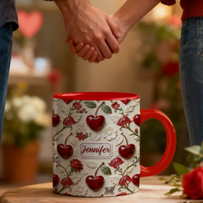 Personalized Equestrian Best Girlfriend Mug Love You I Do Heart Cherish Valentines Day Gift for Riding Lovers Equestrian Lovers