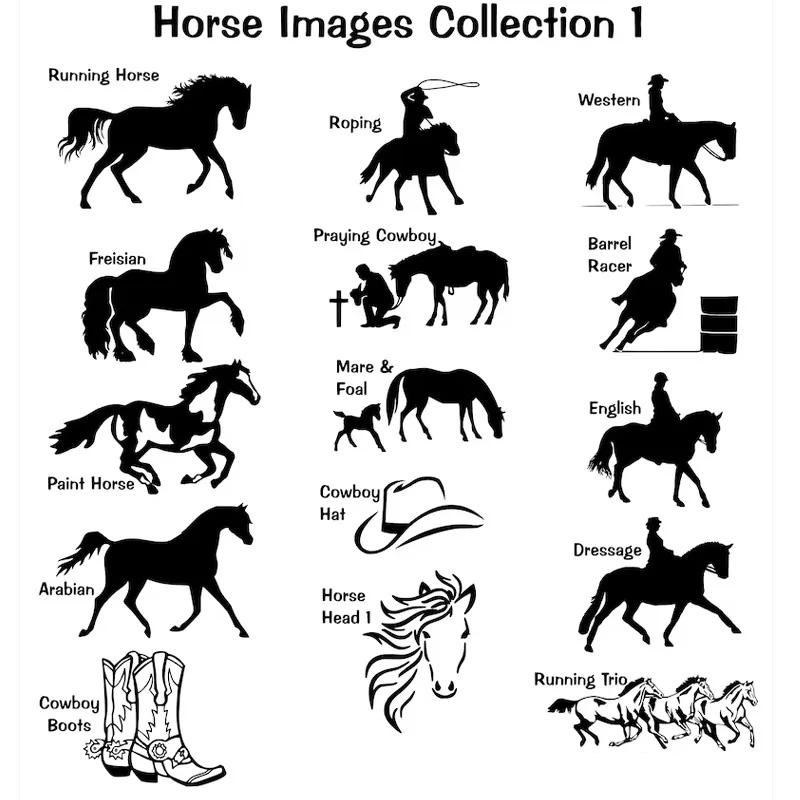 Personalized  Designed Horse Tote Bag with Name Travel Essentials Birthday Gift for Riding Lovers