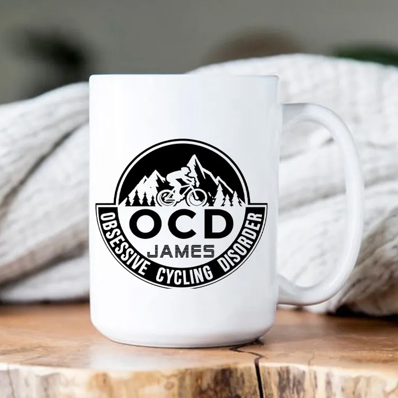 Personalized Funny Cycling Mug Cycling Coffee Mug Cycling Gift Bicycle Mug Bicycle Coffee Mug Bicycle Gift Gift for Biker Biking Mug Biking for Cyclistsfor Biker Cycling Riding Lovers