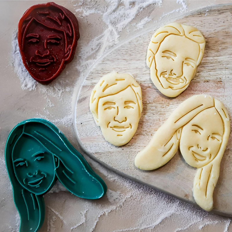 Personalized Face Photo Cookie Cutter Funny Cookie Gift Wedding Gift Custom Face Photo Gift Face Cookie Cutter Photo Gift Idea