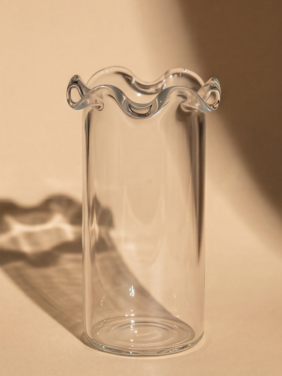 Mini Glass Birth Month Flower Matching Vase