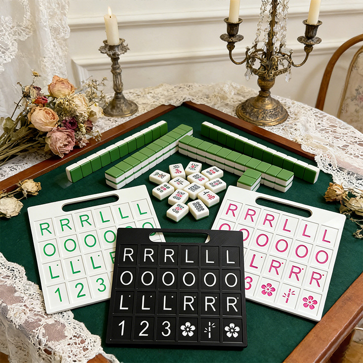 Personalized Mahjong Practice Board, Mahjong Beginner, Mahjong Line Reader, Charleston, Mahjong Accessories, Mahjong Scoreboard, for Learning and Scoring