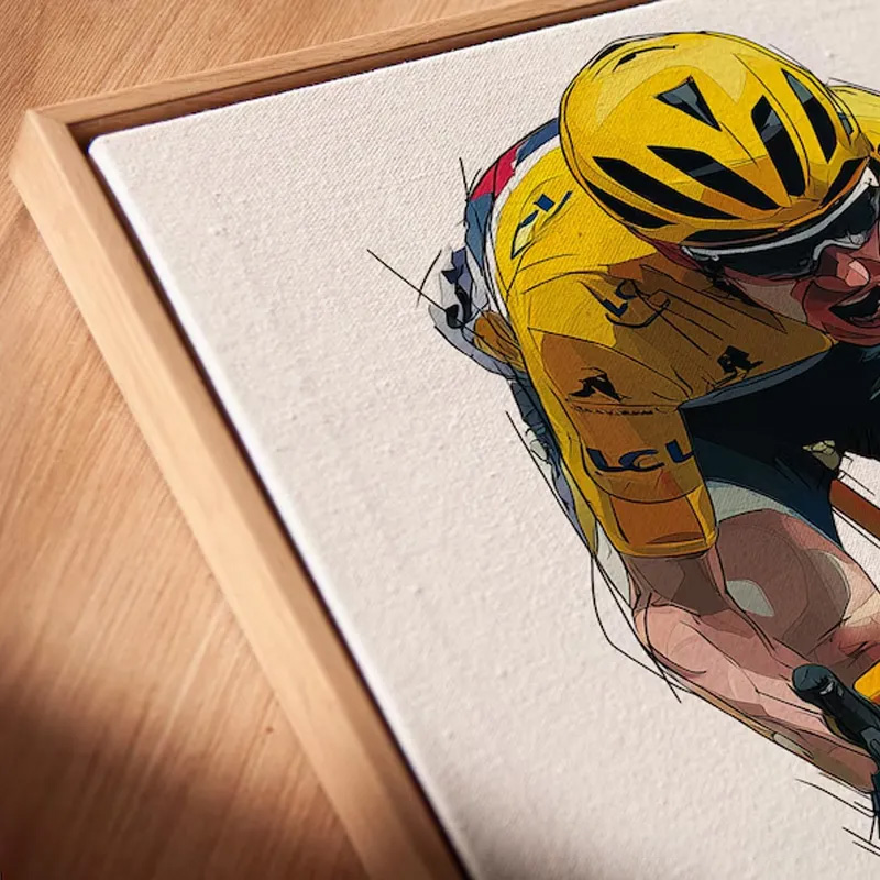 Personalized Bicycle Photo Portrait Bike Art Print Cycling Wall DecorAthlete Print Modern Home Decor Gift for Cyclist