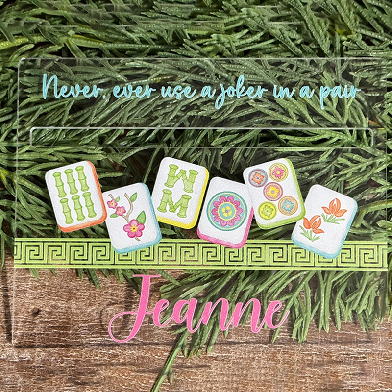 Mahjong Line Reader Gifts Mahjong Accessories Mahjong Line Finder Mahjong Lover Gift
