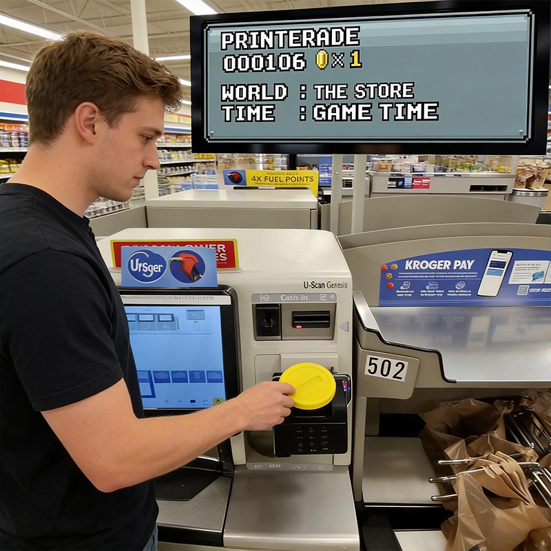 Coin Pay Tap-To-Pay 3D Printed Credit Card Holder for Payments Pranks  and More