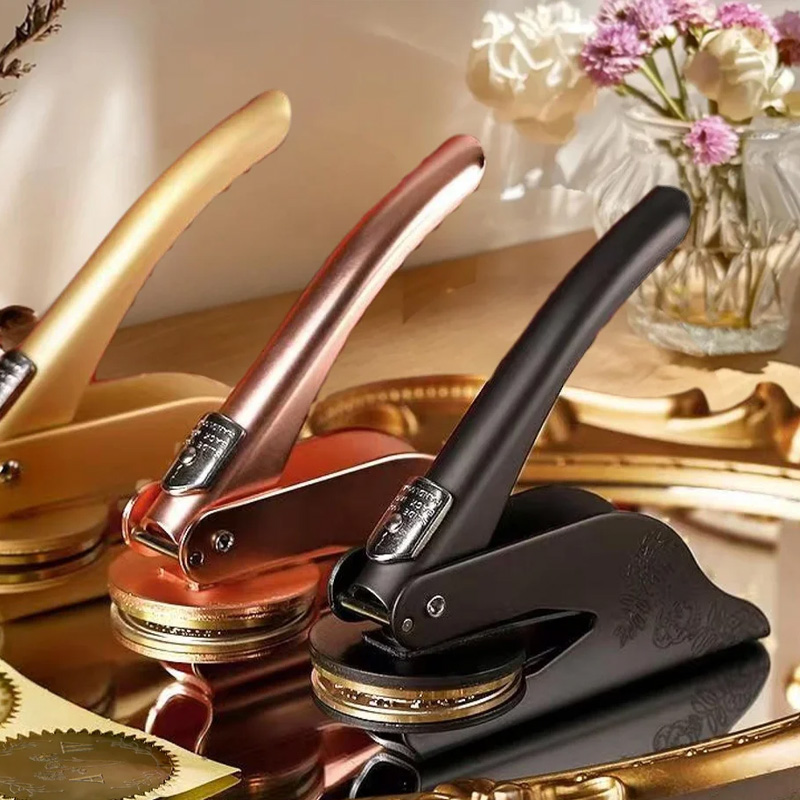 Personalized Birth Flower Horse Book Embosser Stamp Hand Held Embosser with Name Gift for Equestrain Lovers