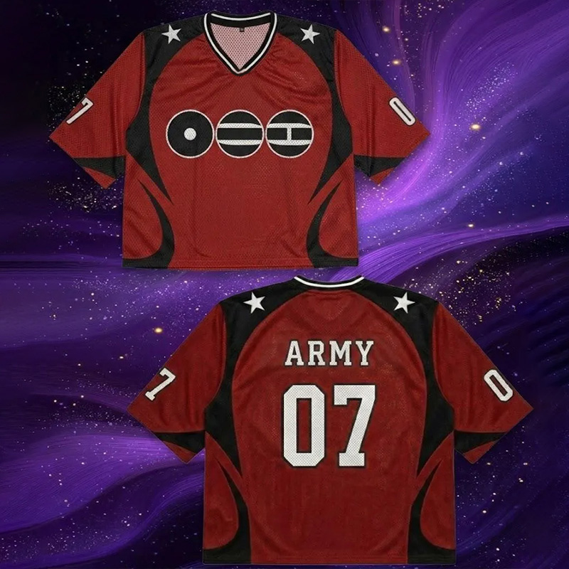Personalized K-Pop Fan Crop Jersey Arirang Tour Hanbok Style Mixed Jersey Gift For Fan Concert