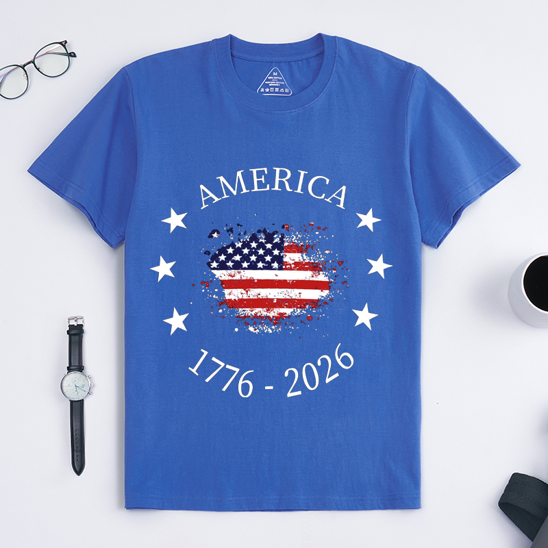 USA 250th Anniversary Tee America 1776 2026 Shirt Stars Stripes 250 Years Freedom T-shirt