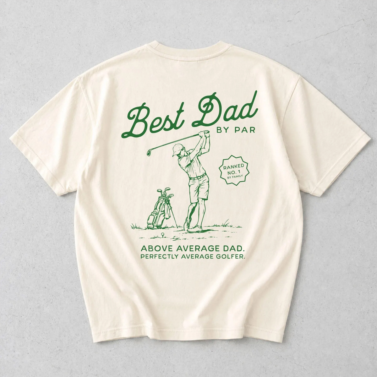 Golf Dad Shirt Best Dad By Par T-Shirt Fathers Day Gift Golf