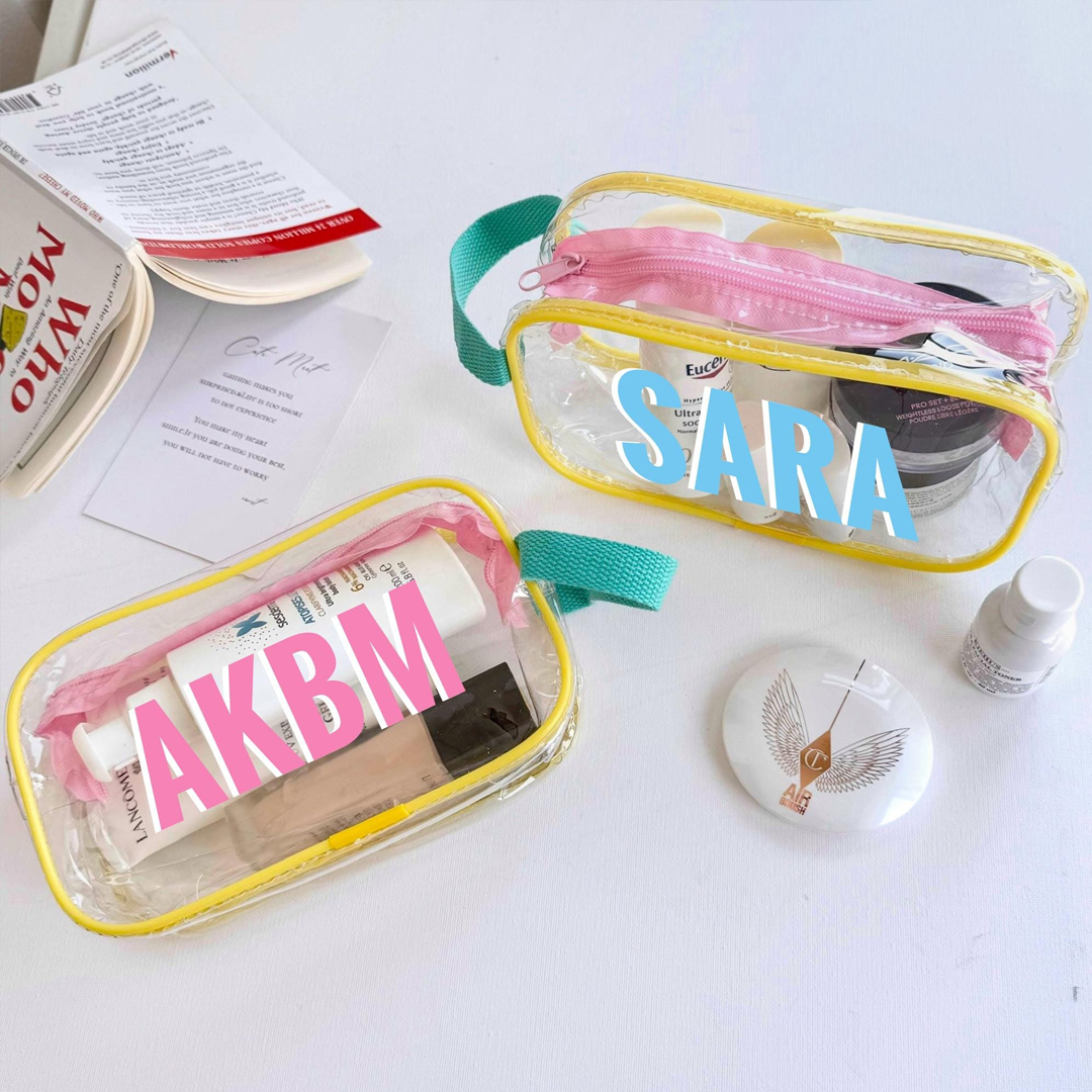 Personalized Monogrammed Pvc Pool Bag Beach Bag Bachelorette Party Favors Wet Dry Pool Pouch Organizer