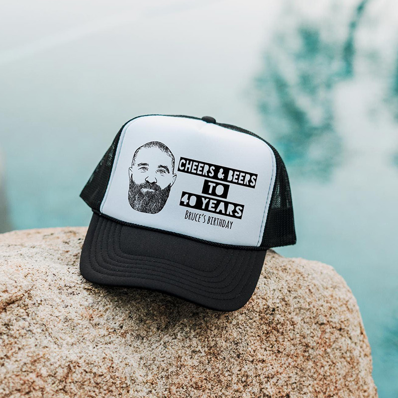 Personalized Bachelor Party Trucker Hat Custom Photo Bachelor Party Hats Groomsmen Hats for Bachelor Party Groomsmen Gift Bachelor Party Hat