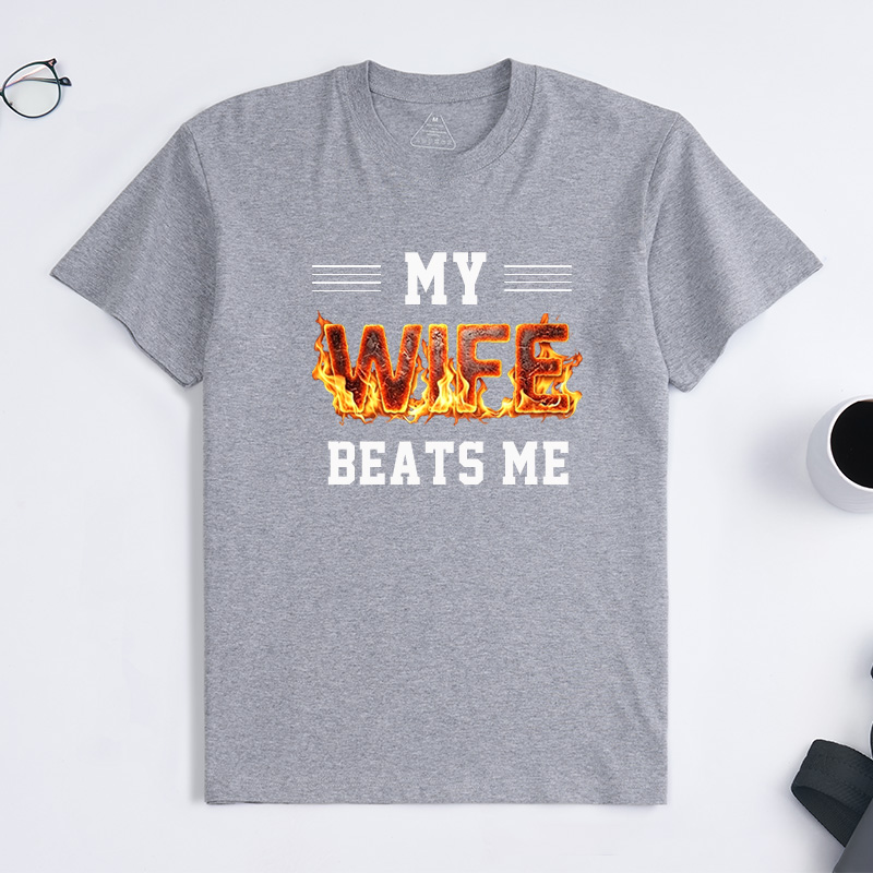 Personalized My Wife Beats Me Shirt Vintage Husband And Wife Shirts Husband Shirt For Men Funny Husband Shirt Funny Husband Gift