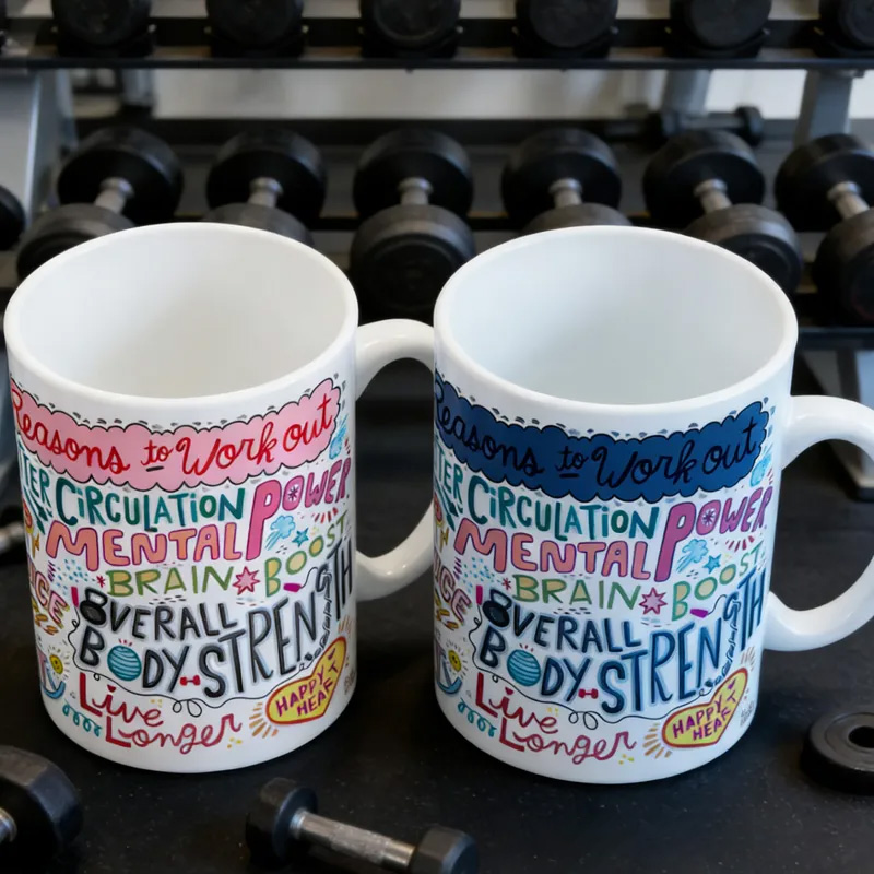 Personalized Couple Mug Fitness Gift Exercise Coffee Mug Reasons To Work Out Mug Fitness Mug Fitness Inspiration Gift Exercise Inspiration Gift Fitness Cup