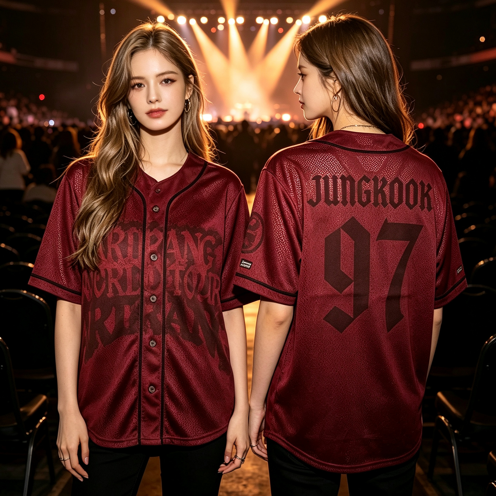 Personalized Ariranggg World Tour Baseball Jersey Custom Name Number Jersey
