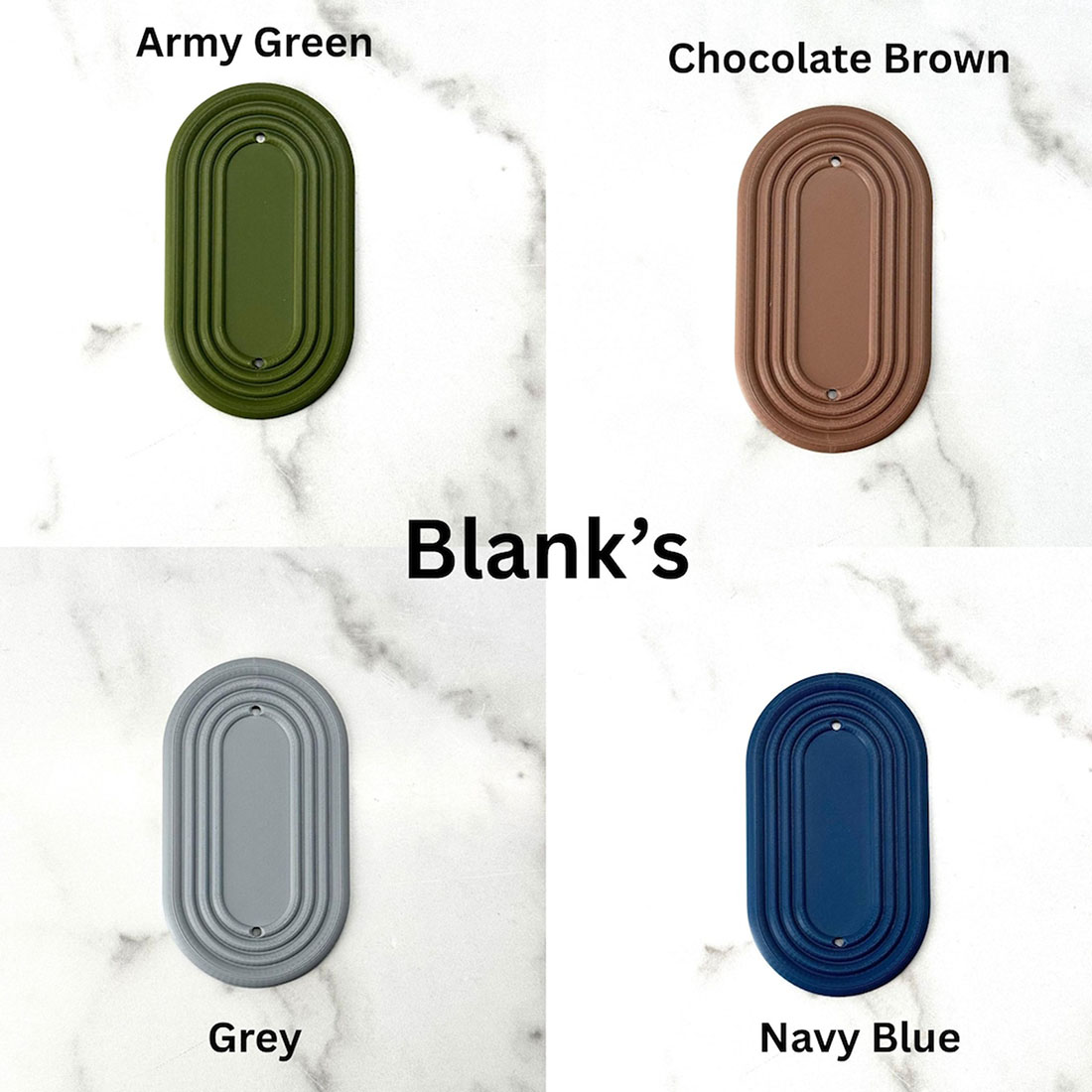 Mid-Century Modern Oval Light Switch Cover Available in Multiple Configurations Stylish & Functional Wall Plate