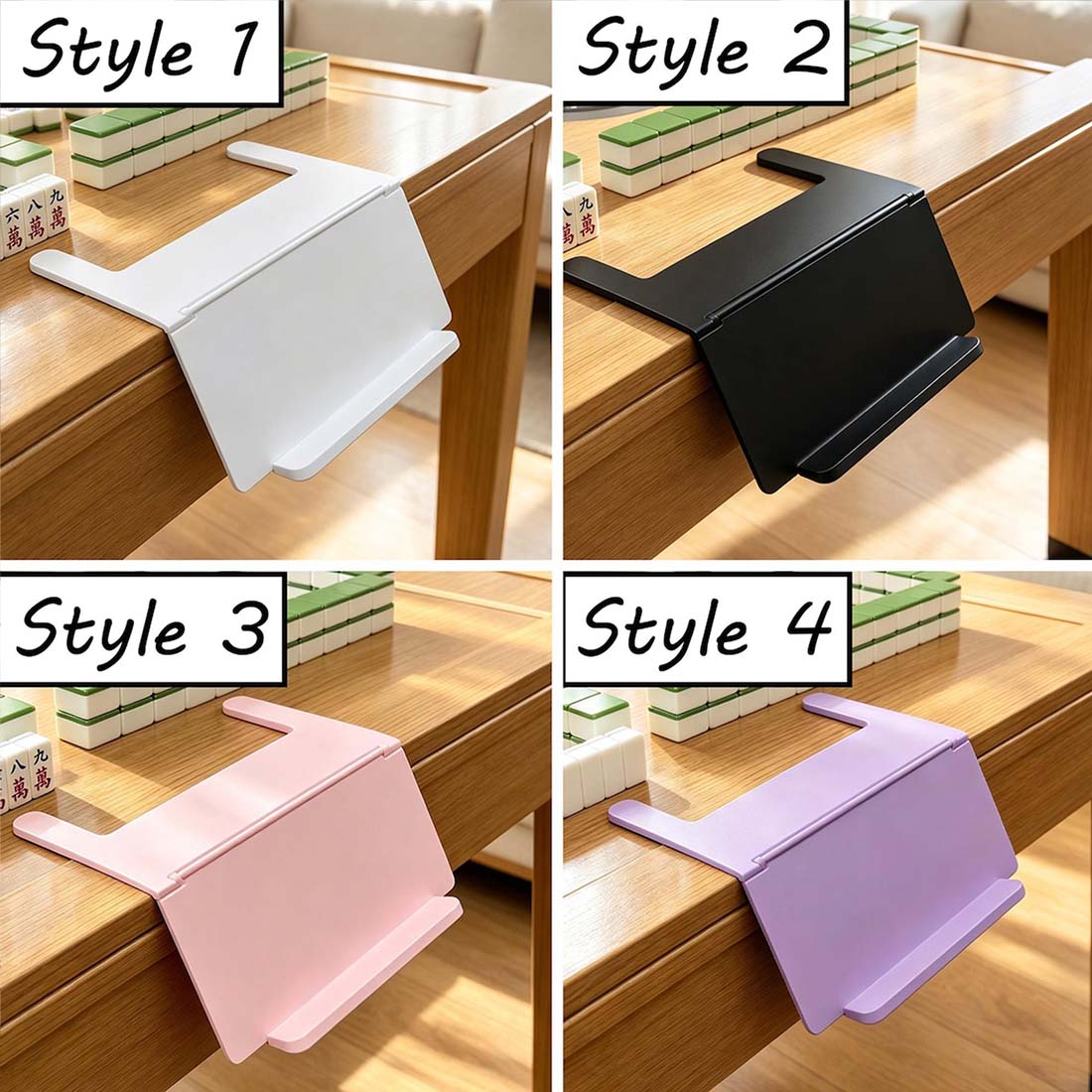 Personalized Mahjong Card Holder 3D Printed Foldable Mahjong Game Card Rack Mahjong Accessories Home Game Night Accessory Mahjong Player Gift