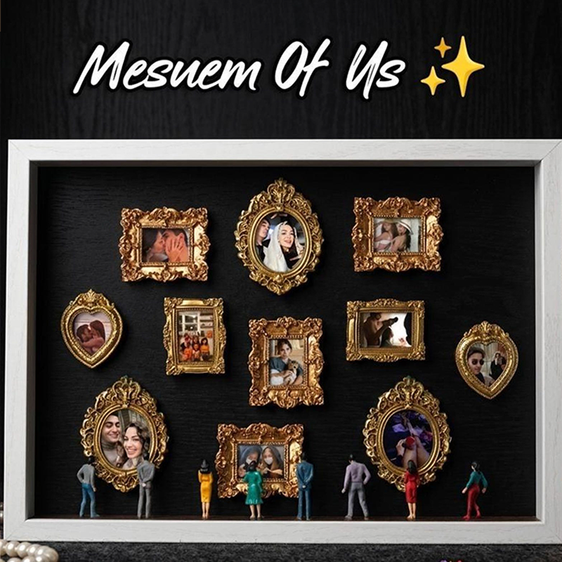 Personalized Museum of Us Frame, Personalized Photo Shadow Box, Couple Memory Display, Wedding Gift Idea, Anniversary Gift for Couple
