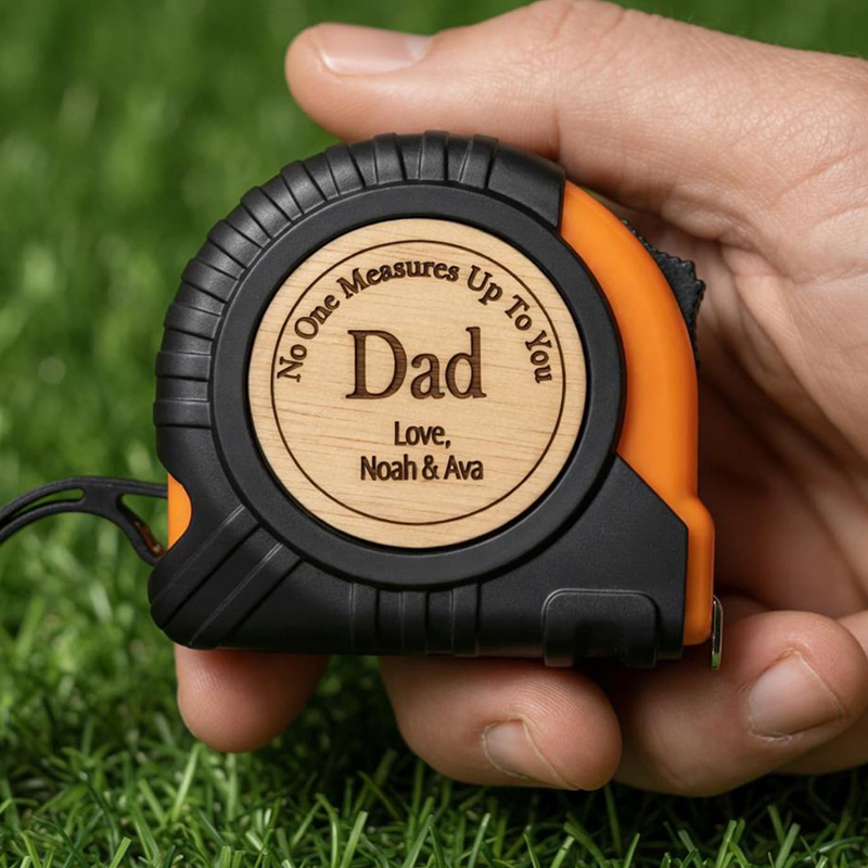 Personalized No One Measures Up Tape Measure Custom Engraved Tape Measure Gift for Dad Papa Housewarming Gift New Home Tool Accessories