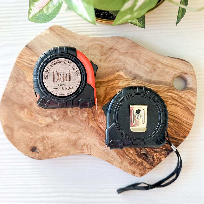 Personalized No One Measures Up Tape Measure Engraved Tape Measure Dad Birthday Gift from Kids Custom Gift for Dad
