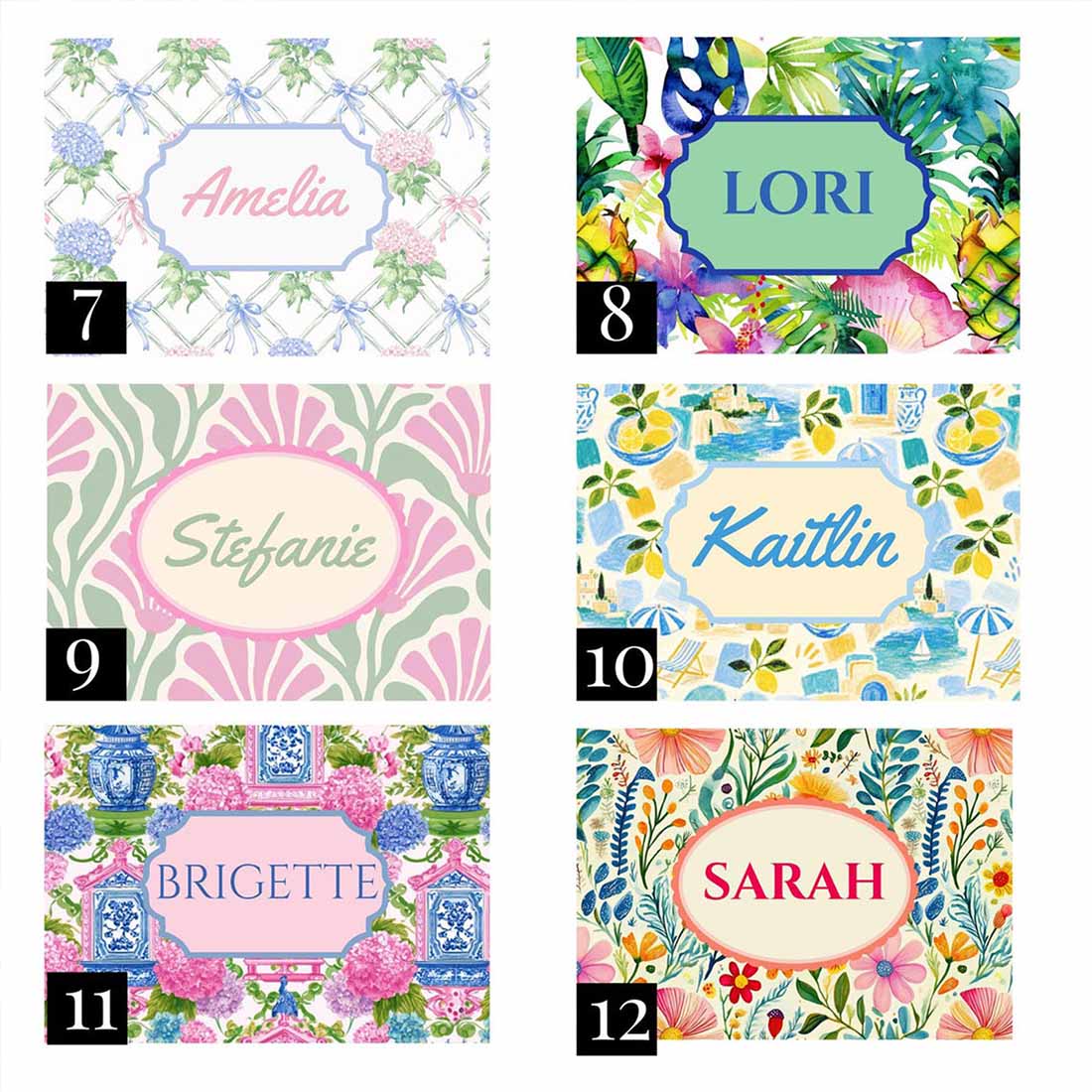 Personalized Mahjong Card Cover and Plastic Sleeve for Large Card National Mahjong League Card Cover Mahjong Gift Her Custom Monogram