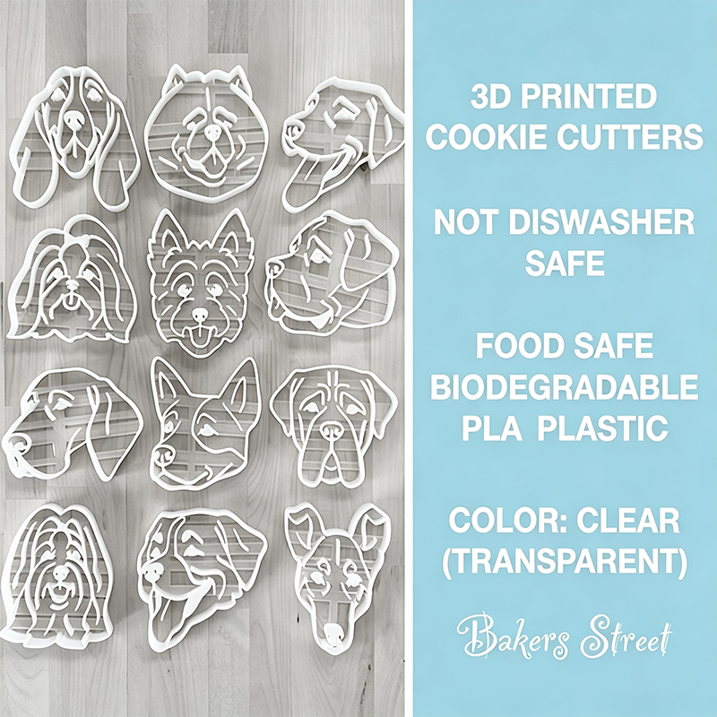 Personalized Christmas Dog Cookie Cutter | Personalized Gift for Pet Owners