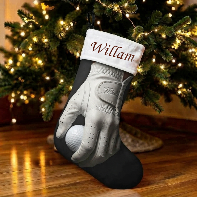 Personalized Horse Tack Bridle Christmas Stocking | Equestrian Rider Gift, Western Farm Xmas Decor