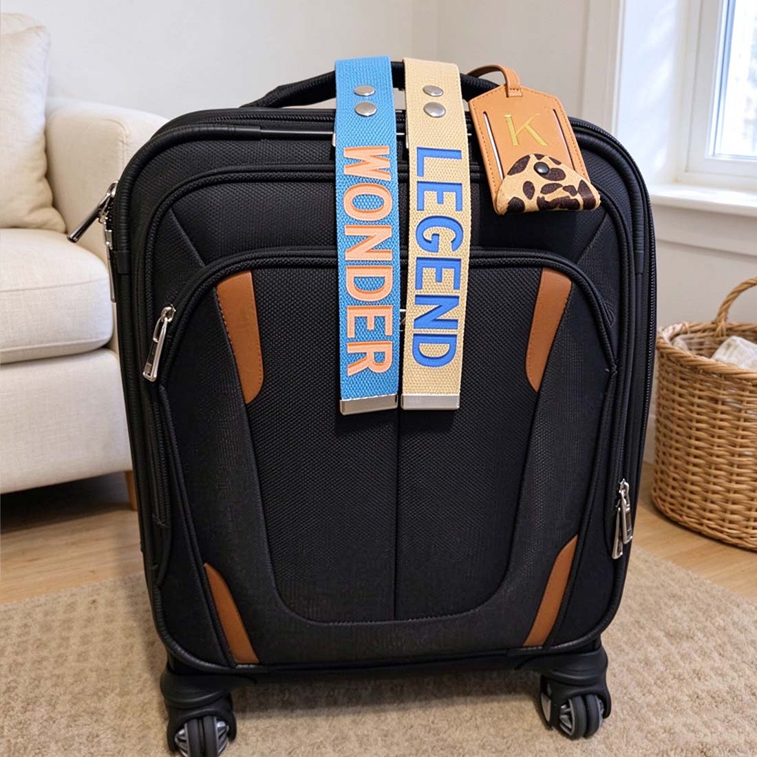 Personalized Luggage Tag Custom Luggage Strap With Name Travel Accessories