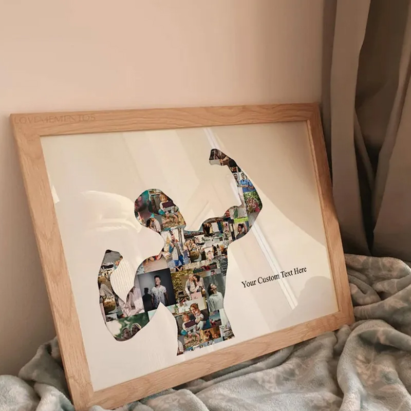 Personalized Weightlifting Art Body Building Gift Gift for Body Builder Weightlifting Gift for Gym Lover