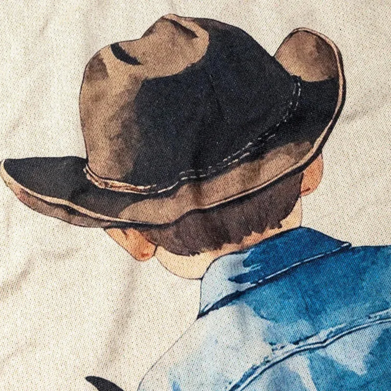 Personalized  Western Cowboy Cowgirl Soft Throw Blanket with Name Soft Throw Blanket Family Blanket for Riding Lovers Equestrian Lovers