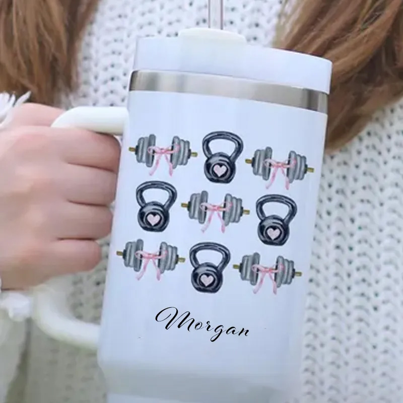 Personalized Workout Tumblers Gift for Fitness Lover Mug Custom Gym Friend Gift for Gym Lovers