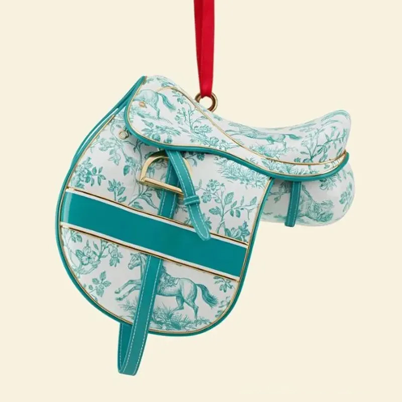 Personalized Equestrian Saddle Xmas Ornament Xmas Gift Horse Riding Gift Xmas Horse Ornament Horseback Rider Gift for Horse Riding Lovers  Equestrian Lovers