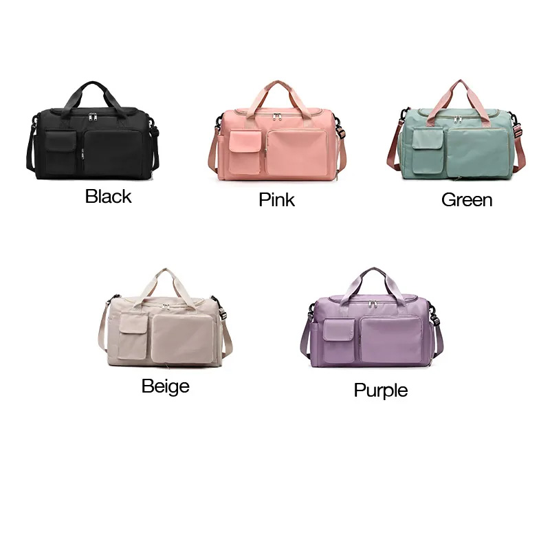 Personalized Fitness Duffel Bags Monogram Training Gym Bag with Multiple Compartments for Gym Lovers 