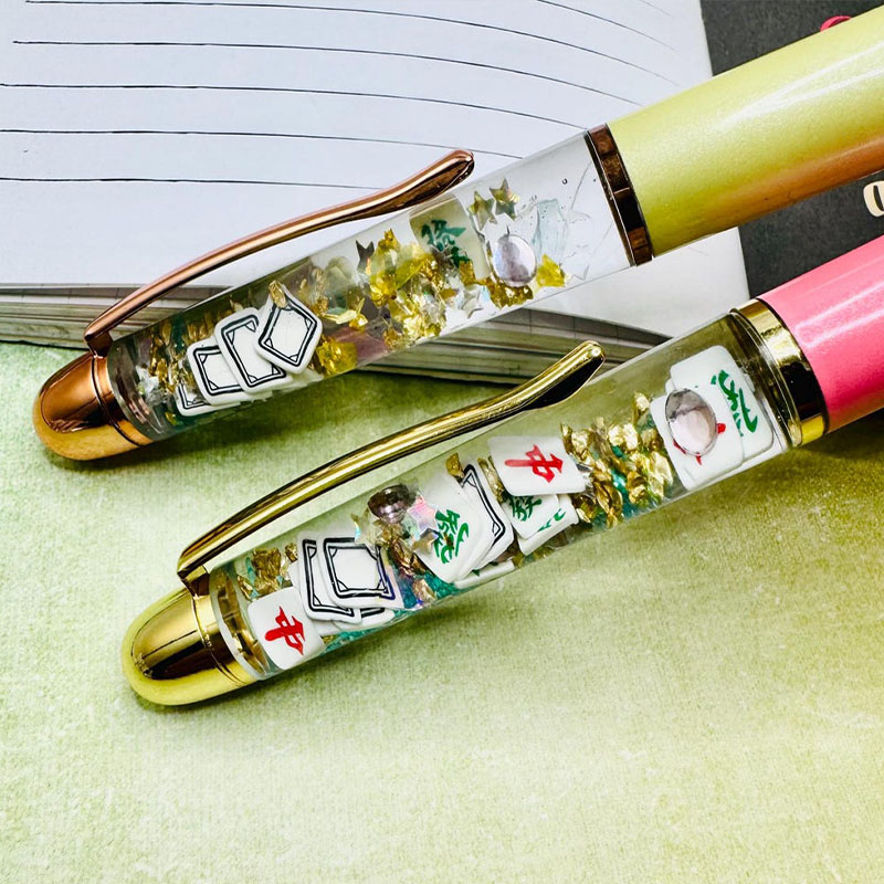 Fancy Mahjong Float Pen Mahjong Unique Handcrafted Pen