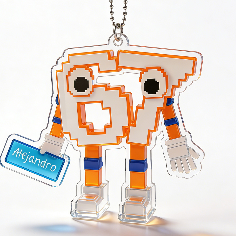 Personalized 67 Meme Figure Keychain Roblox Steal a Brainrot Gift for Geek Lovers