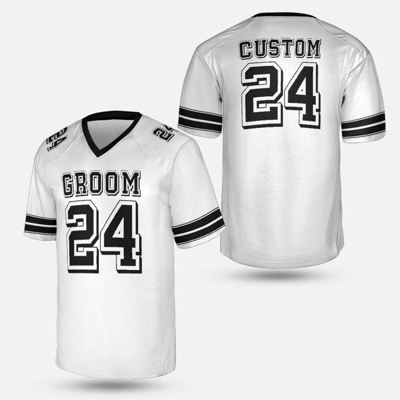 Personalized Groom & Groomsmen Jersey Shirt Bachelor Party Jersey Personalized Name and Number Jersey Groomsmen Proposal Best Man Gift For Him