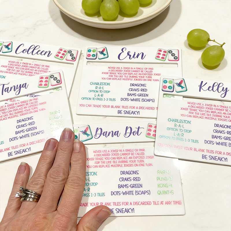 Mahjong Line Reader Mahjong Accessories Personalized Mahjong Gifts Mahjong Line Finder Mahjong Lover Gift Mahjong Gift Mahjong