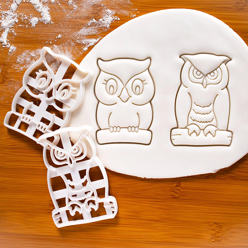 Personalized 3D Printed Owl Cookie Cutter Woodland Animal for Baking Lover