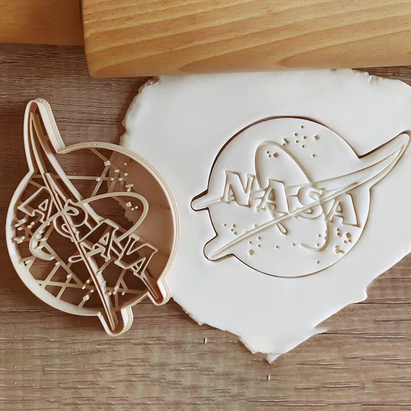 Personalized Earth Globe from Universe Set Science Planet Sun Cookie Cutter Pastry Fondant Dough Biscuit 3D Printed Baking Tool Craft Stamp for Geek Lover