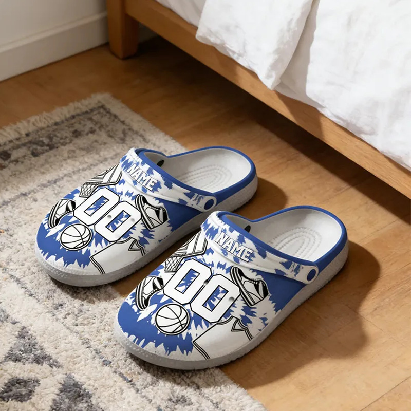 Personalized Basketball Crocs with Custom Name and Number for a Standout Look