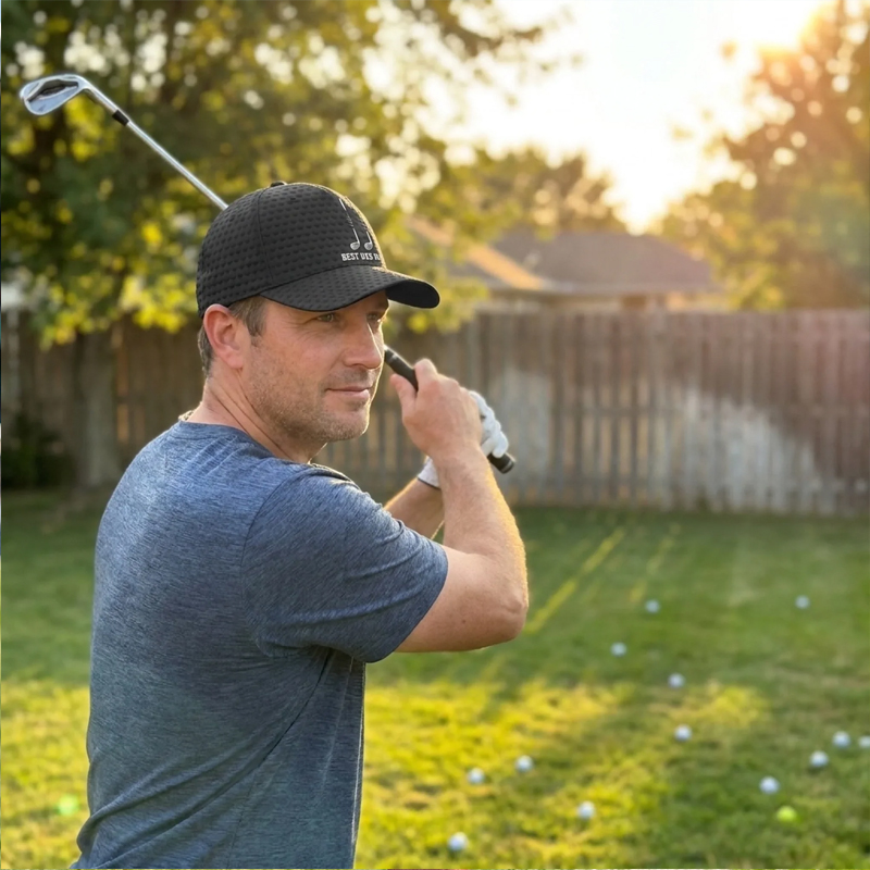 Personalized Golf Cap Best Dad By Par Custom Name Gift for Dad Grandpa Father's Day