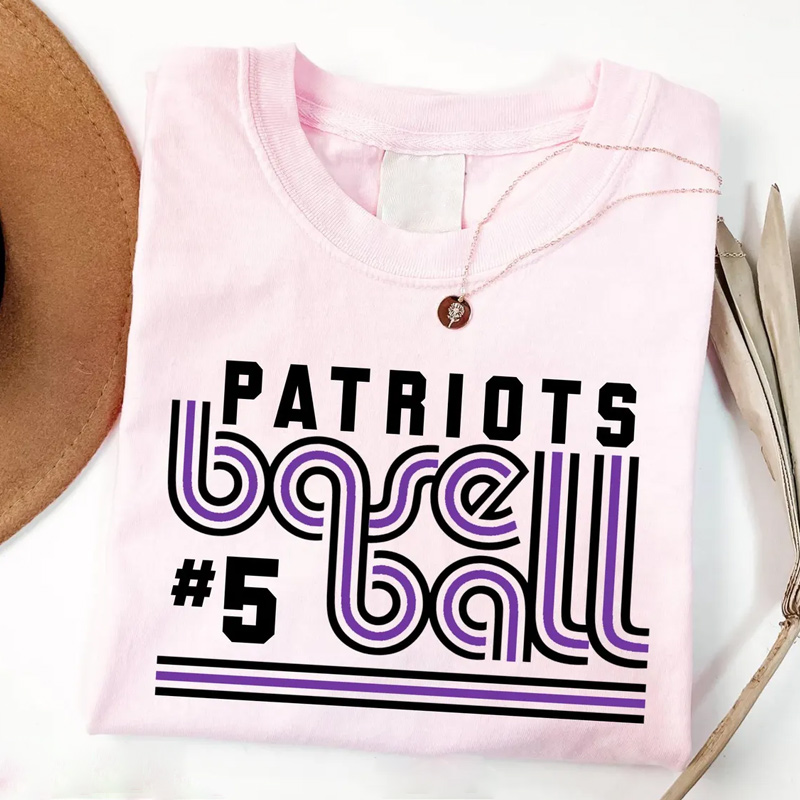 Personalized Name and Numbered Baseball Shirt High School Baseball Sport Shirt Baseball Mom Gift